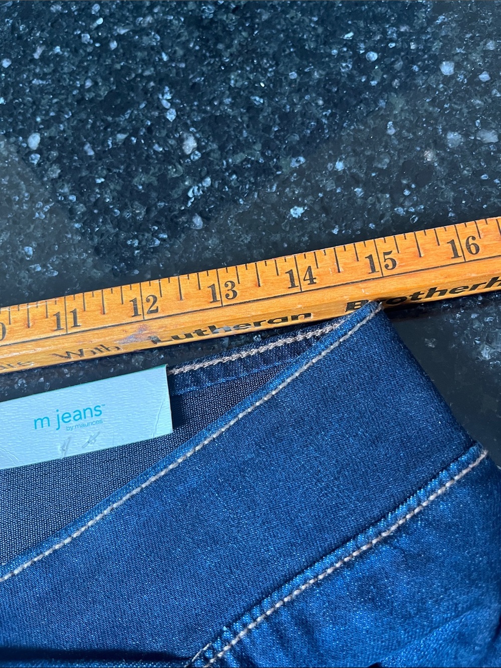M Jeans by Maurices Cool Comfort Pull on Barely Boot High Rise Ultimate Stretch - Picture 10 of 10